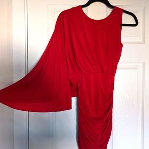 BCBGMAXAZRIA Mini Asymmetrical Dress XS